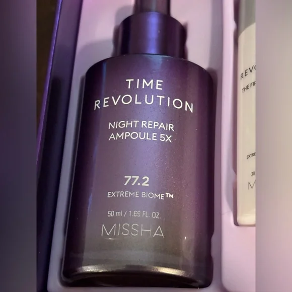 Missha Time Revolution Night Repair Ampoule Set - Picture 3 of 11